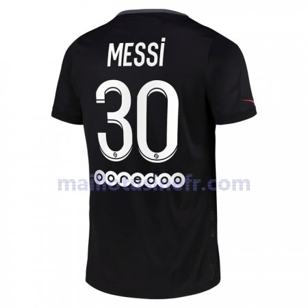 Maillot de Foot Paris Saint-Germain Lionel Messo 30 Troisième 2021-22